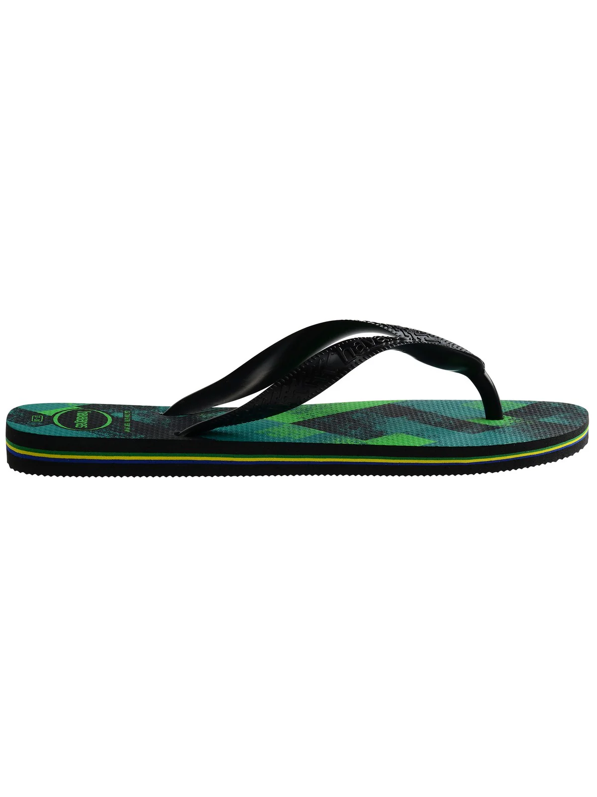 HAVAIANAS Infradito Unisex adulto Hav. Brasil Fresh 4145745.7662 Nero - Image 3