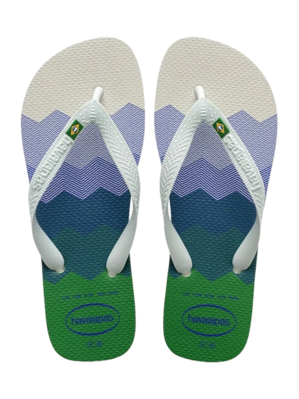 HAVAIANAS Infradito Unisex adulto Hav. Brasil Fresh 4145745.7886 Bianco - Image 5