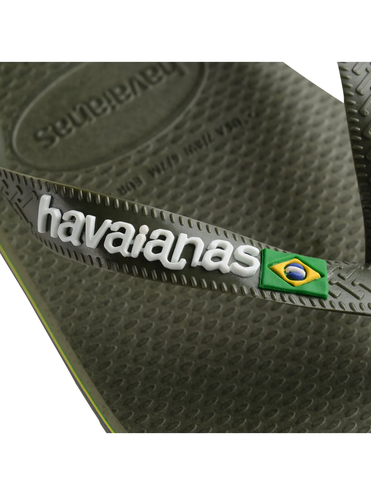 HAVAIANAS Infradito Unisex adulto Hav. Brasil logo 4110850.3058 Verde - Image 5