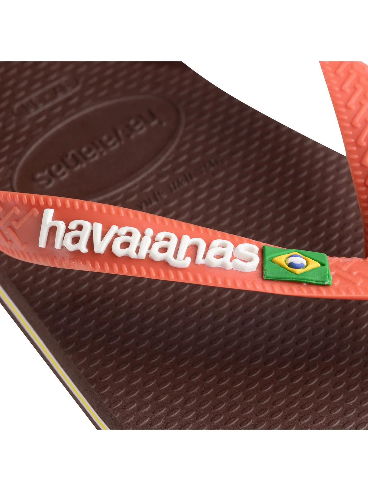 HAVAIANAS Infradito Unisex adulto Hav. Brasil logo 4110850.3059 Marrone - Image 5