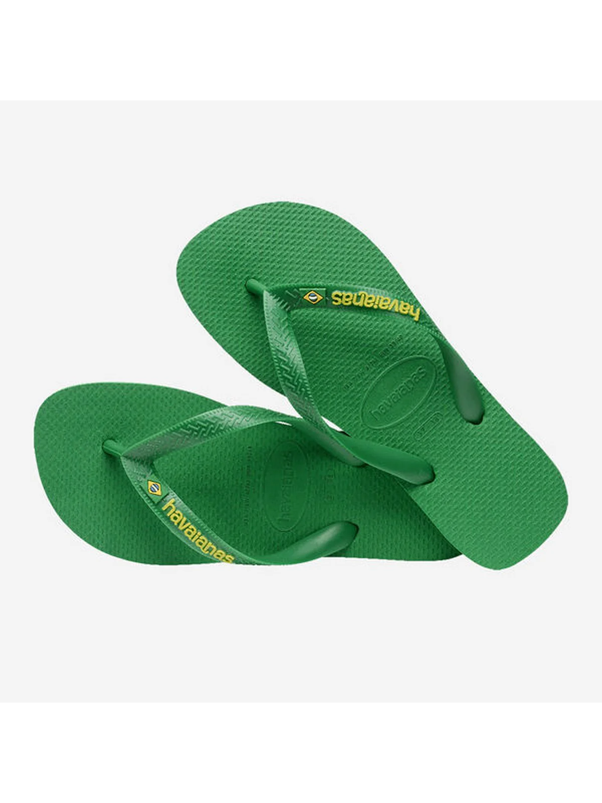 HAVAIANAS Infradito Unisex adulto Hav. Brasil Logo Neon 4149370.6758 Verde - Image 2