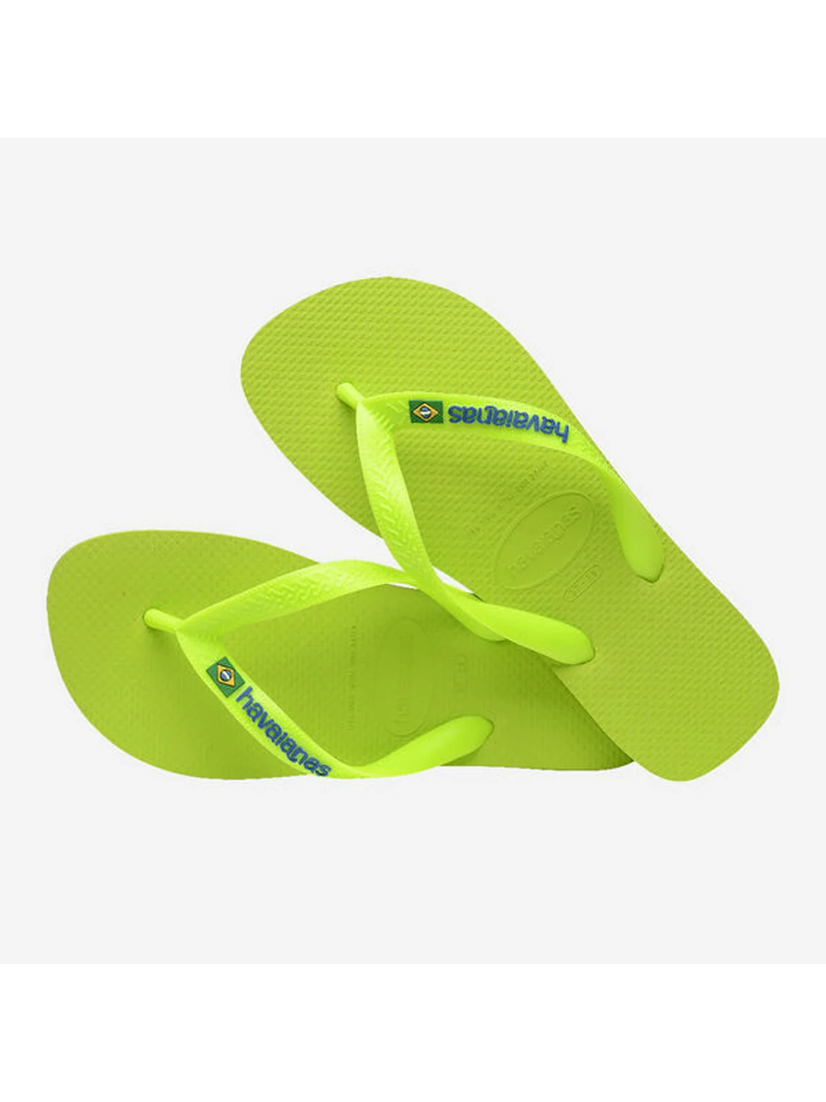 HAVAIANAS Infradito Unisex adulto Hav. Brasil Logo Neon 4149370.7344 Verde - Image 2