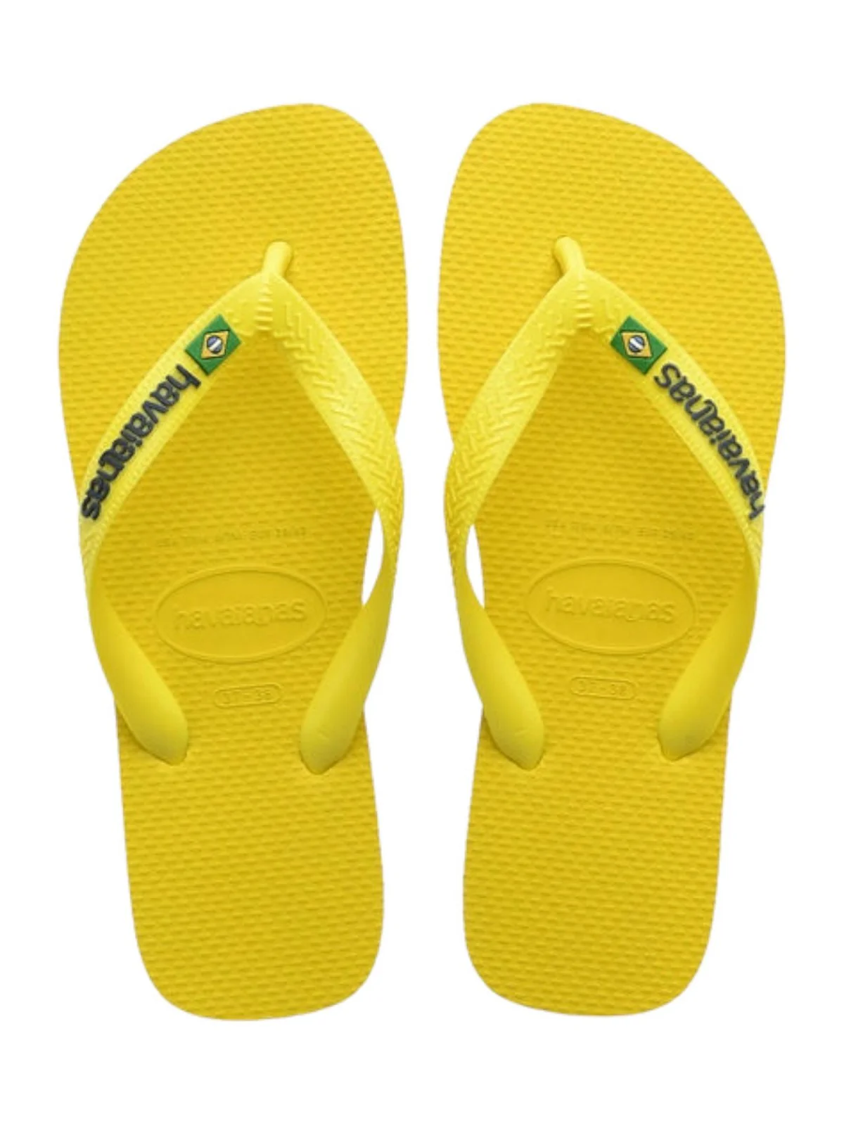 HAVAIANAS Infradito Unisex adulto Hav. Brasil Logo Neon 4149370.8809 Giallo - Image 5