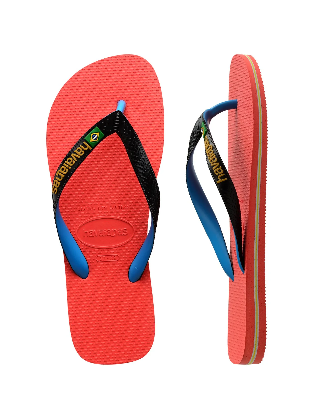HAVAIANAS Infradito Unisex adulto Hav. Brasil mix 4123206.1256 Rosa - Image 5