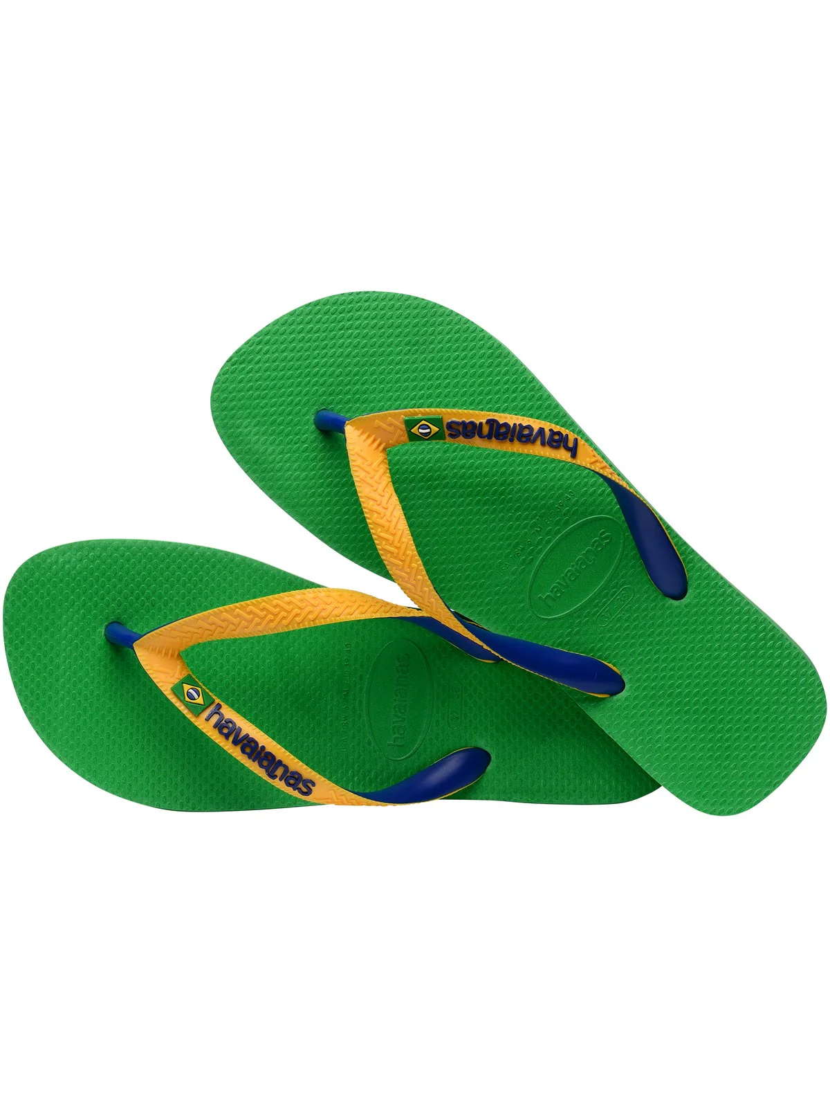 HAVAIANAS Infradito Unisex adulto Hav. Brasil mix 4123206.1985 Verde - Image 4