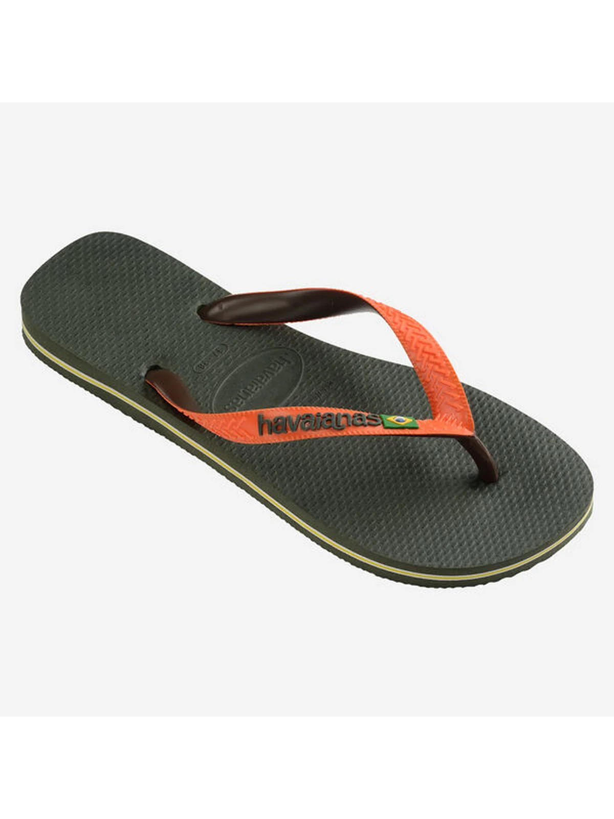 HAVAIANAS Infradito Unisex adulto Hav. Brasil mix 4123206.7074 Verde - Image 4