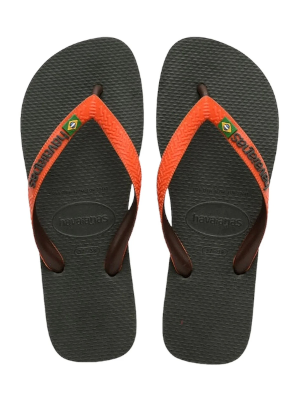 HAVAIANAS Infradito Unisex adulto Hav. Brasil mix 4123206.7074 Verde - Image 5