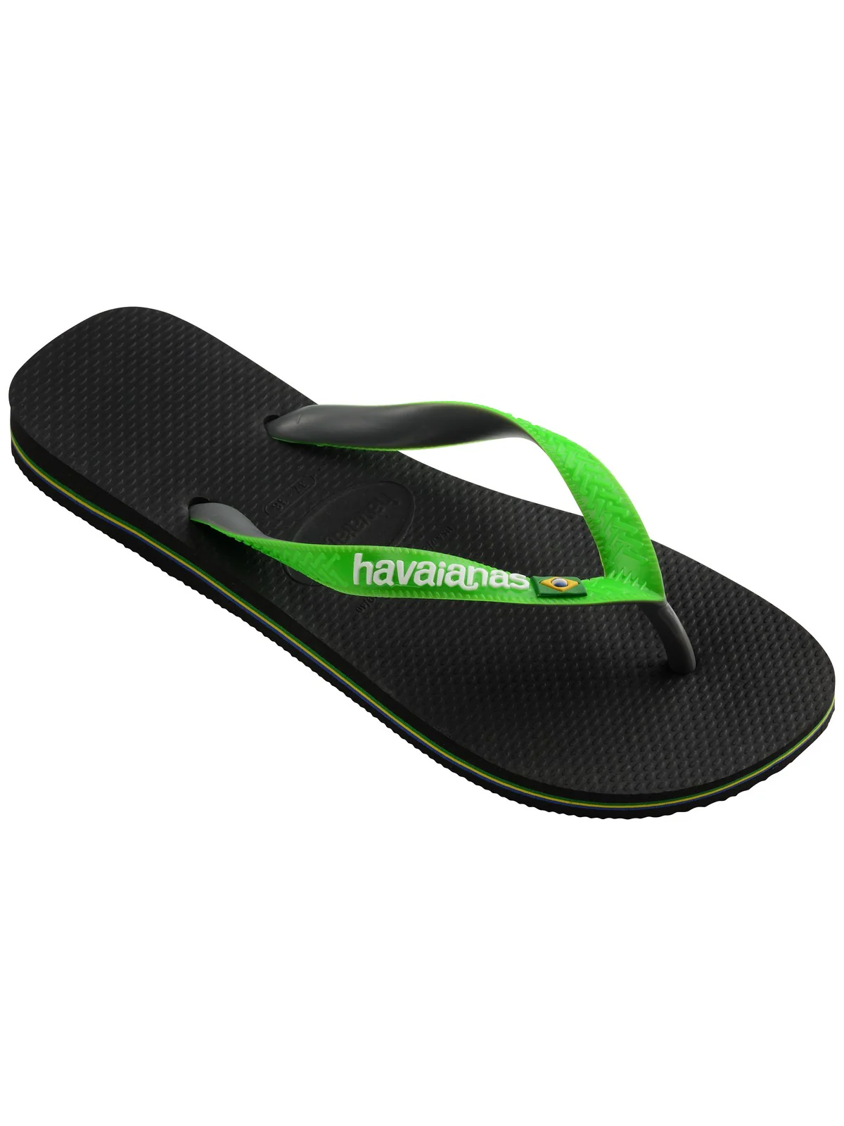 HAVAIANAS Infradito Unisex adulto Hav. Brasil mix 4123206.8075 Nero - Image 6