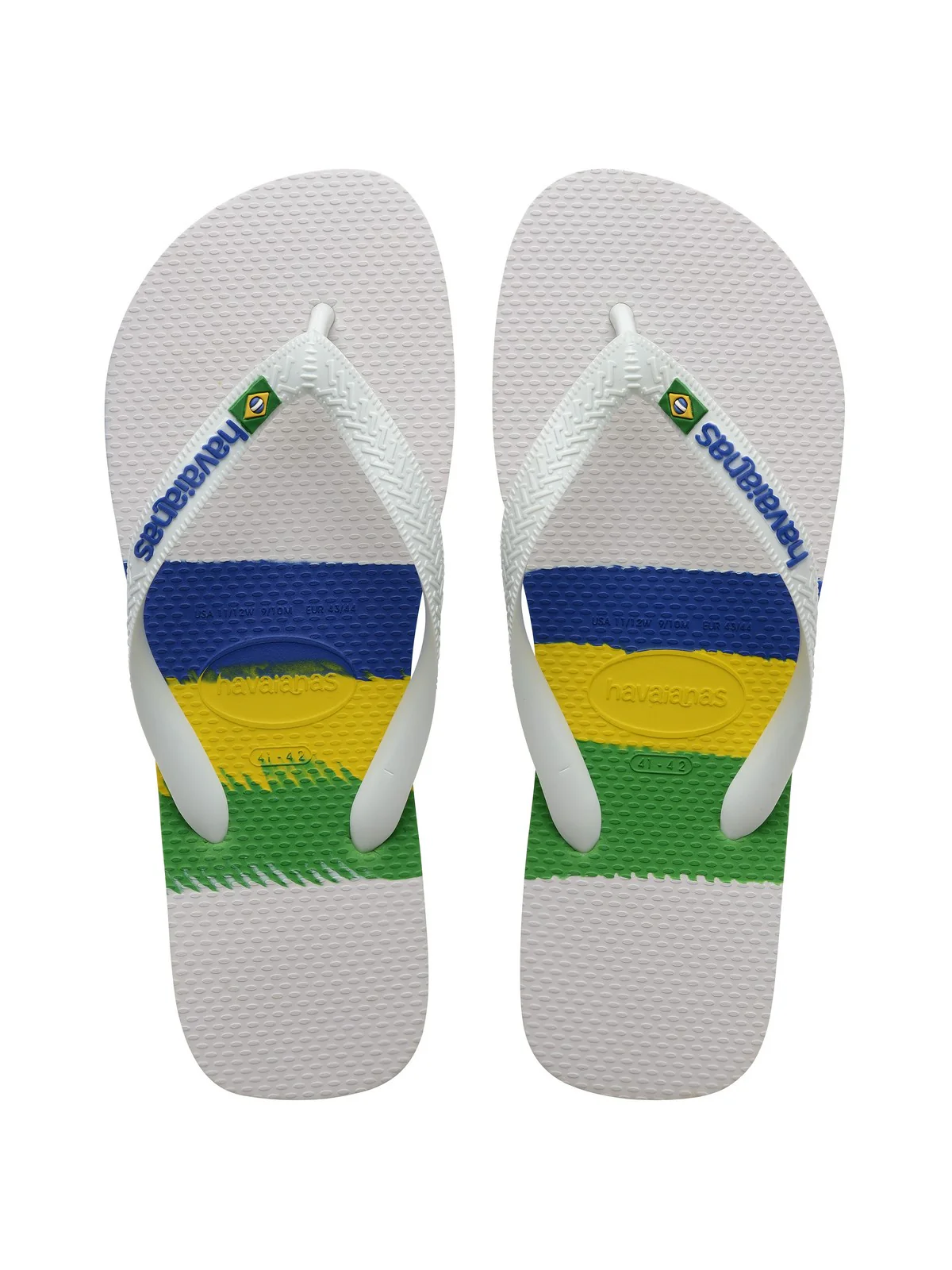 HAVAIANAS Infradito Unisex adulto Hav. Brasil Tech 4147239.0001 WHITE - Image 7
