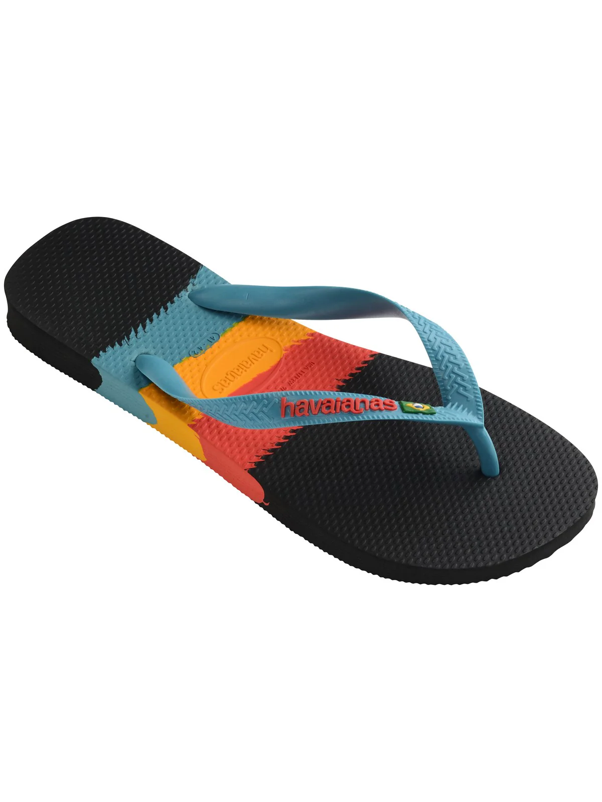 HAVAIANAS Infradito Unisex adulto Hav. Brasil Tech 4147239.0090 Nero - Image 2