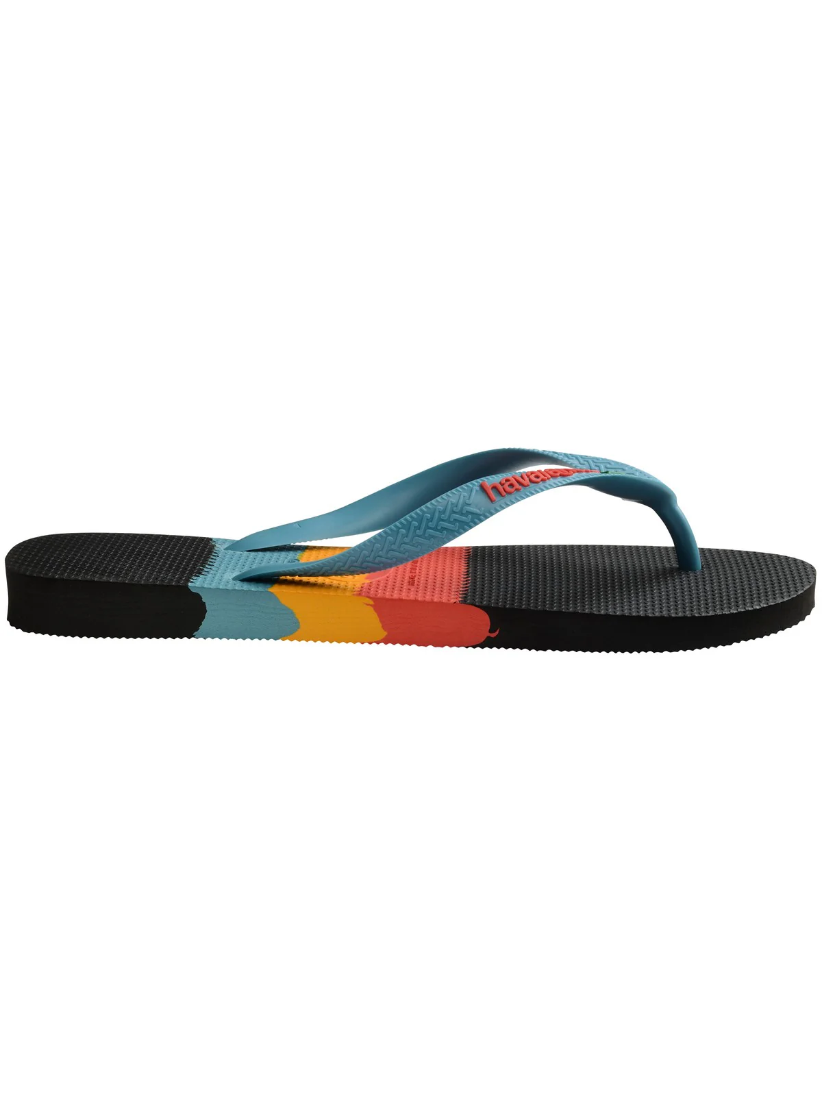 HAVAIANAS Infradito Unisex adulto Hav. Brasil Tech 4147239.0090 Nero - Image 3