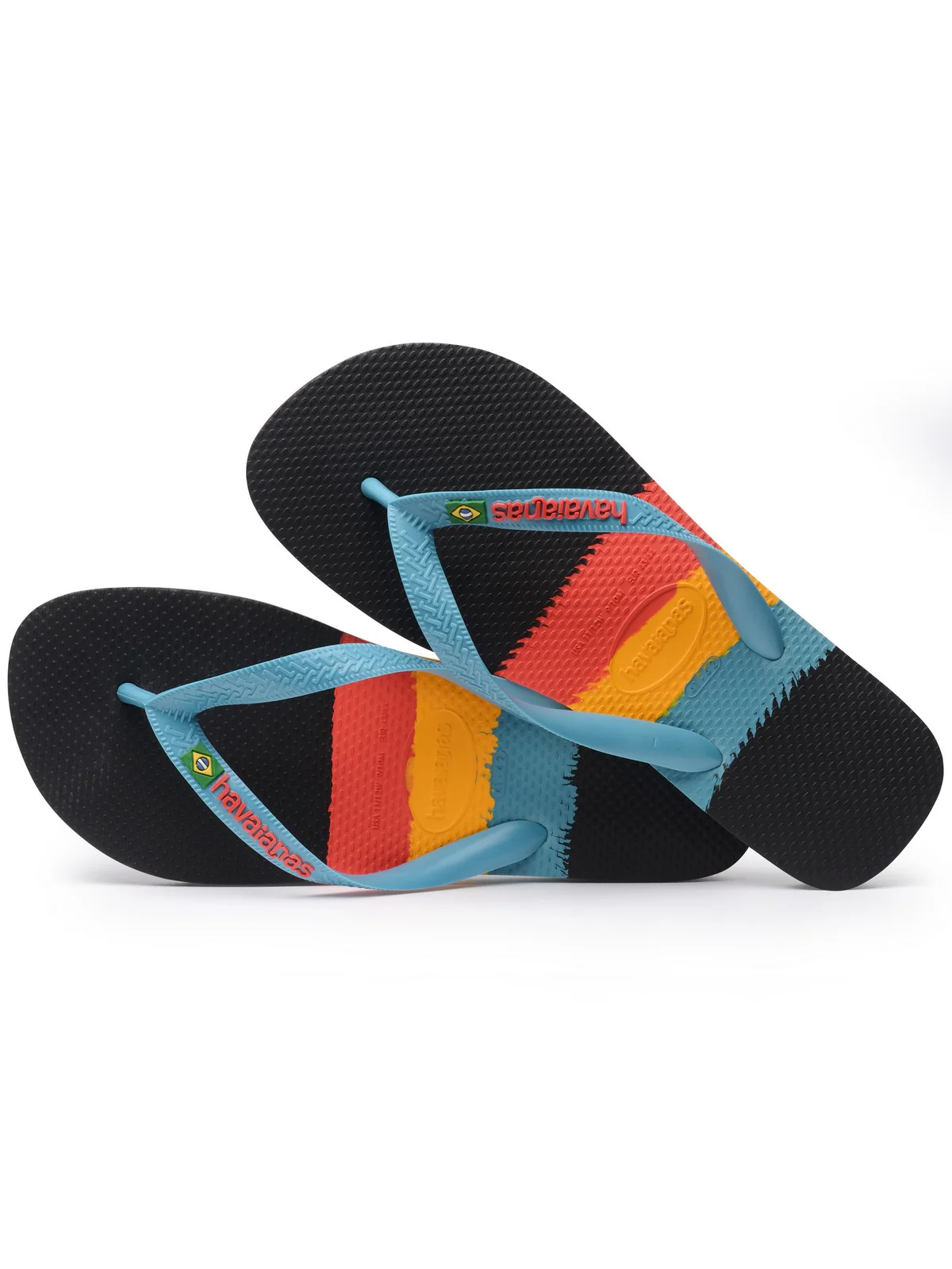 HAVAIANAS Infradito Unisex adulto Hav. Brasil Tech 4147239.0090 Nero - Image 6