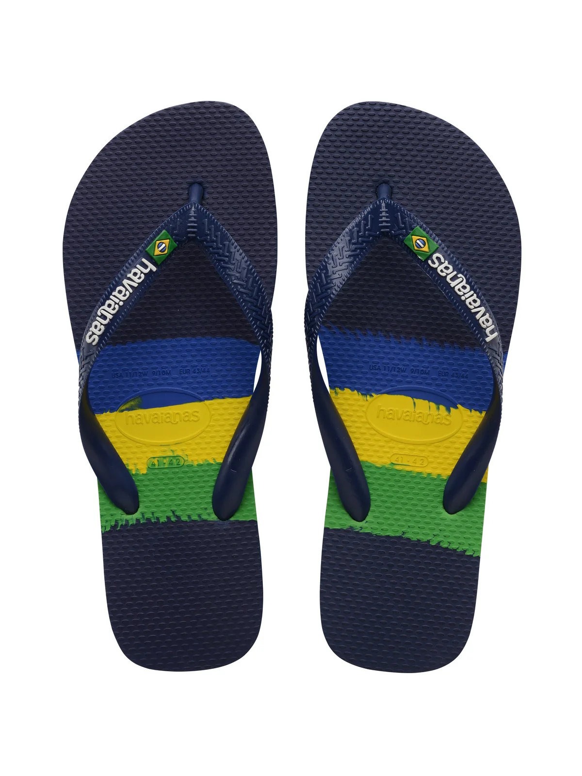 HAVAIANAS Infradito Unisex adulto Hav. Brasil Tech 4147239.0555 Blu - Image 7