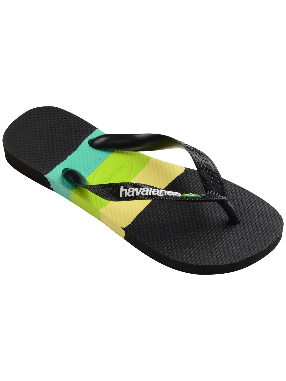 HAVAIANAS Infradito Unisex adulto Hav. Brasil Tech 4147239.1069 Nero - Image 2