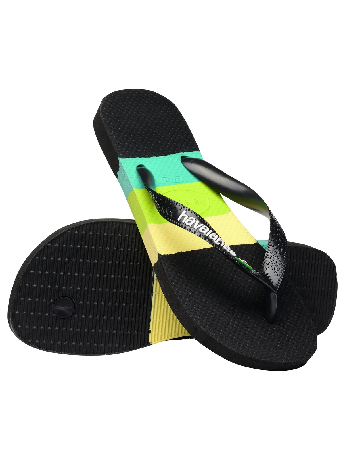 HAVAIANAS Infradito Unisex adulto Hav. Brasil Tech 4147239.1069 Nero - Image 4