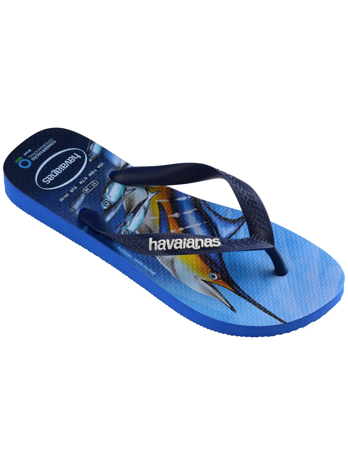 HAVAIANAS Infradito Unisex adulto Hav. conservation international 4119507.3847 Blu - Image 2