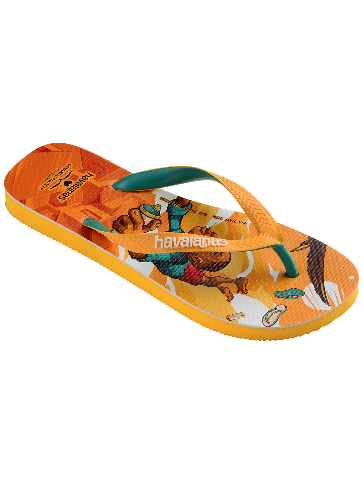 HAVAIANAS Infradito Unisex adulto Hav. Gerando Falcoes 4147603.6362 Arancione - Image 2