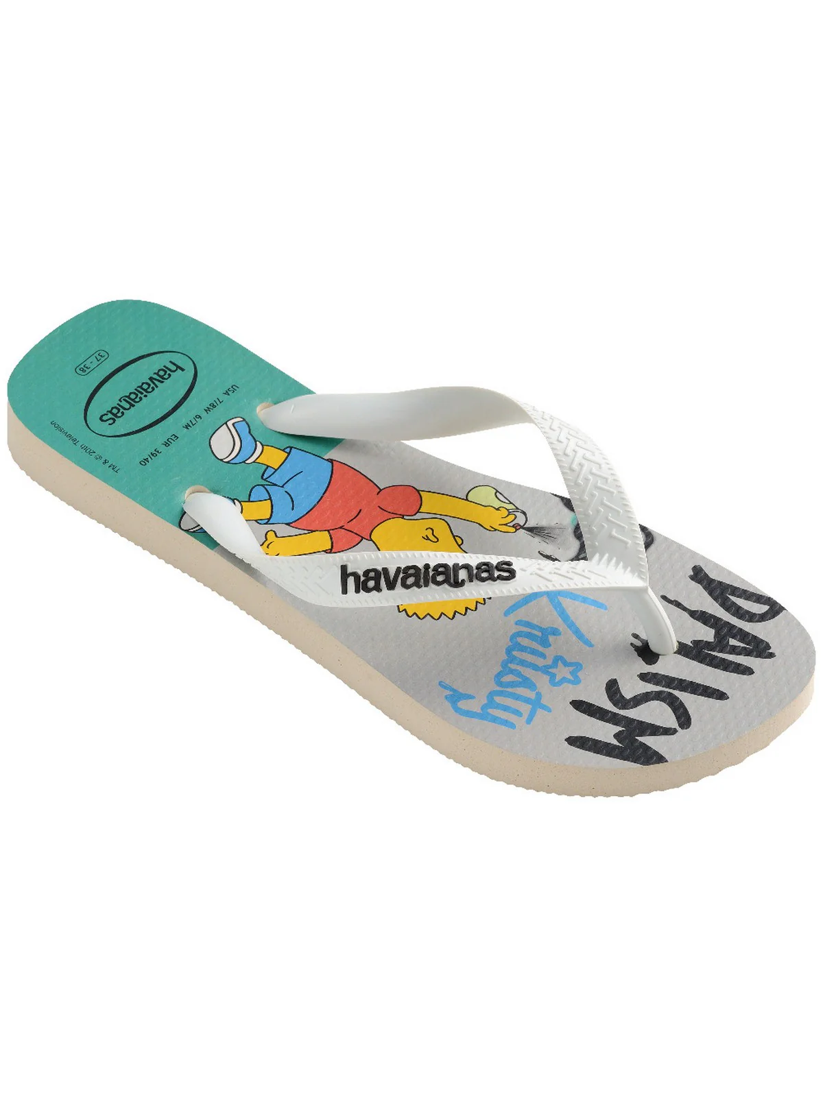 HAVAIANAS Infradito Unisex adulto Hav. Simpsons 4137889.0121 Beige - Image 2
