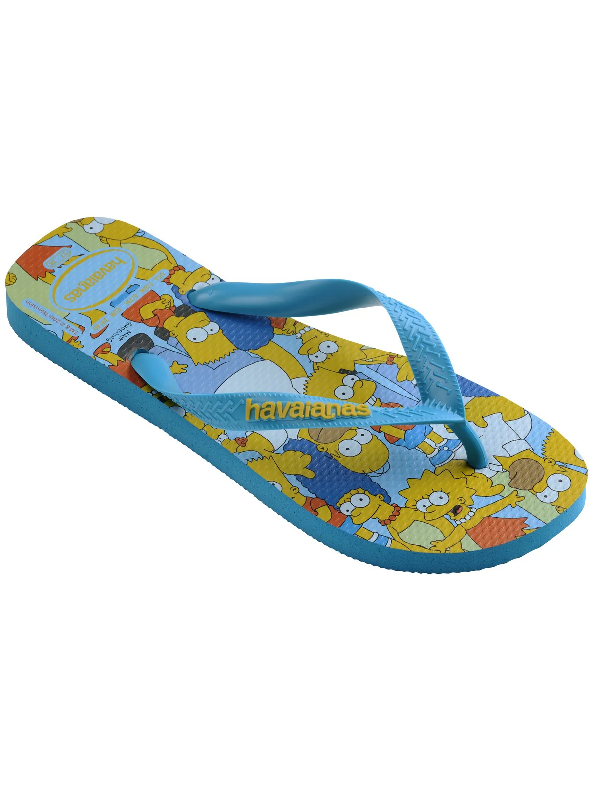 HAVAIANAS Infradito Unisex adulto Hav. Simpsons 4137889.0212 Turchese - Image 4