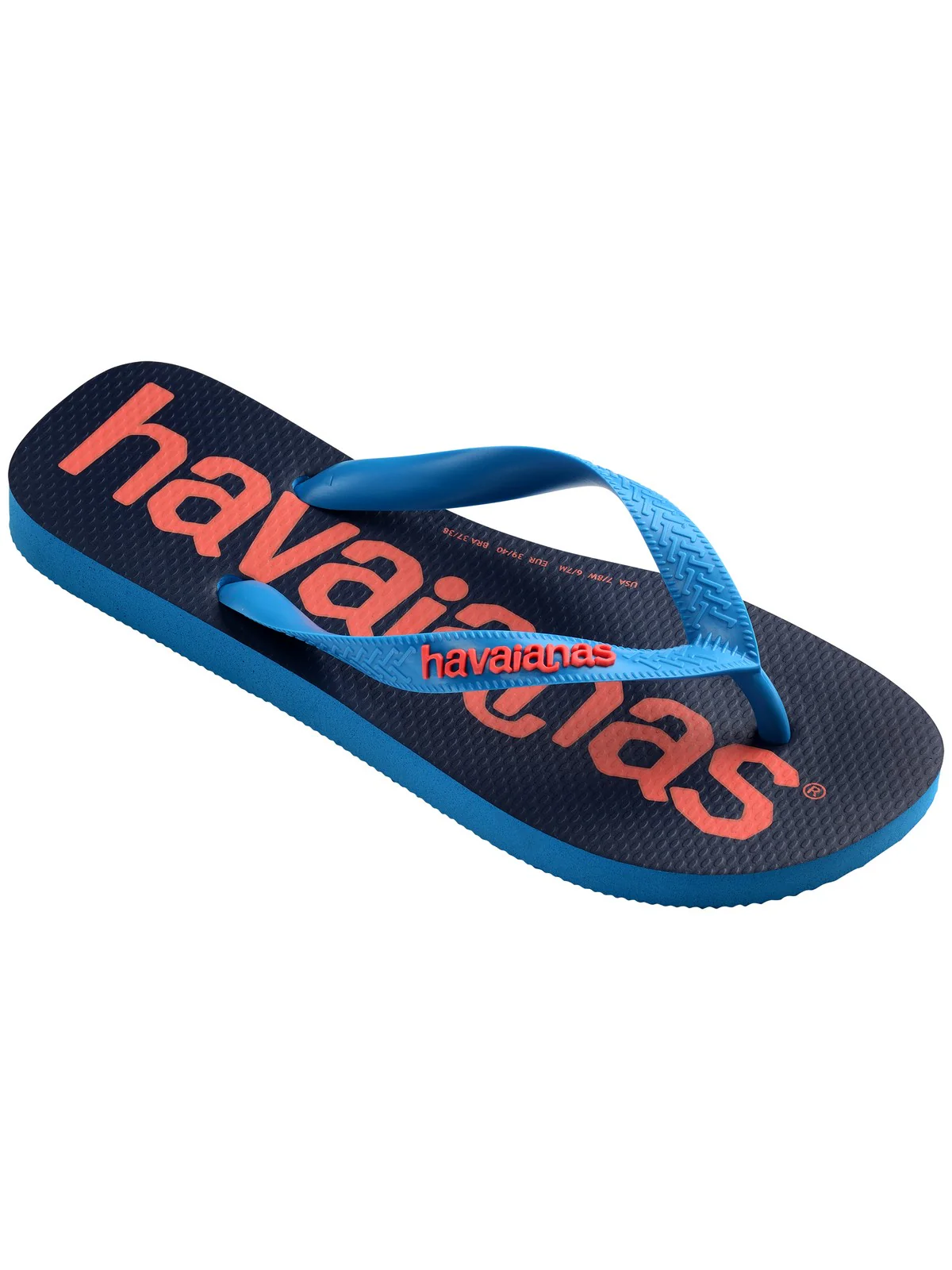 HAVAIANAS Infradito Unisex adulto Hav. Top logomania 2 4145741.0212 Turchese - Image 2