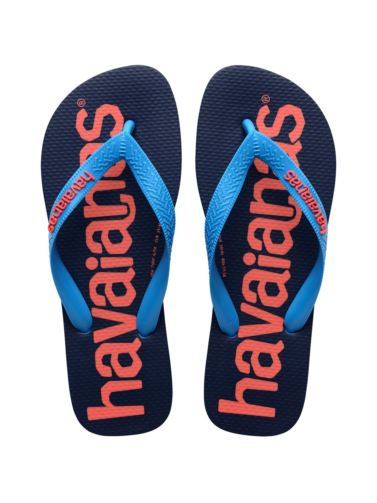 HAVAIANAS Infradito Unisex adulto Hav. Top logomania 2 4145741.0212 Turchese - Image 6