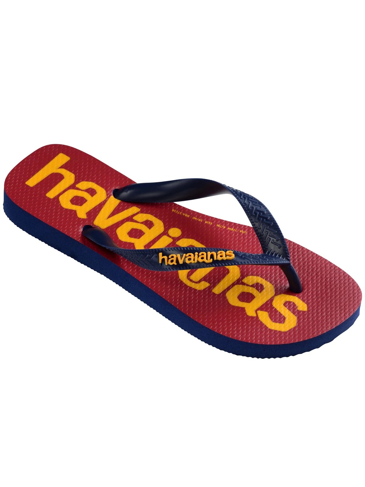 HAVAIANAS Infradito Unisex adulto Hav. Top logomania 2 4145741.0555 Blu - Image 2