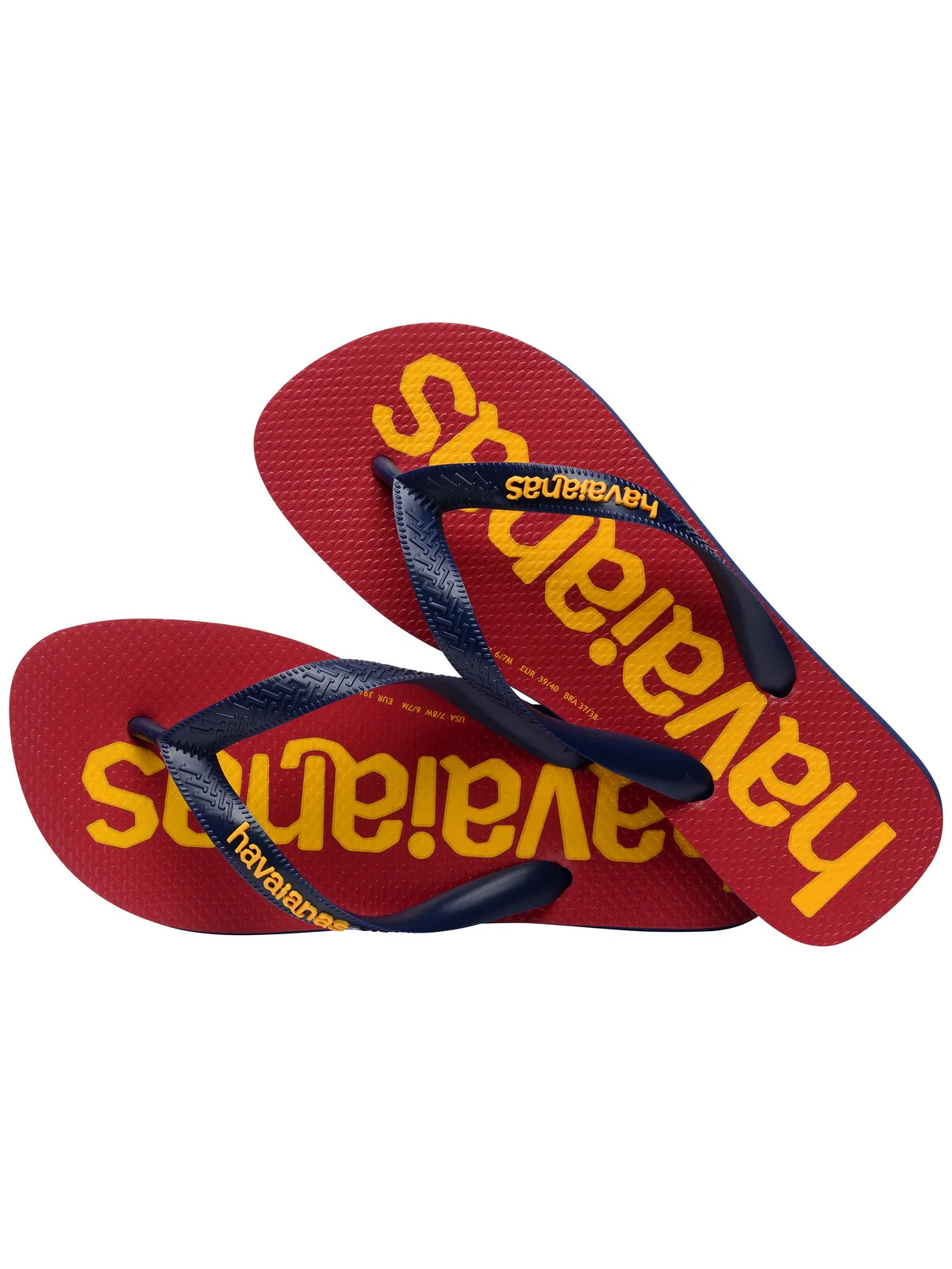 HAVAIANAS Infradito Unisex adulto Hav. Top logomania 2 4145741.0555 Blu - Image 4