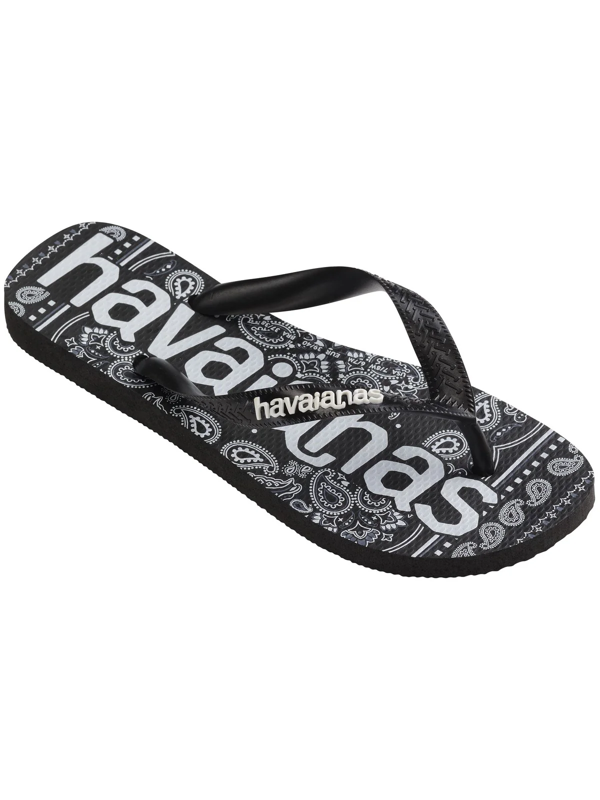 HAVAIANAS Infradito Unisex adulto Hav. Top logomania fashion 4148449.0090 Nero - Image 2