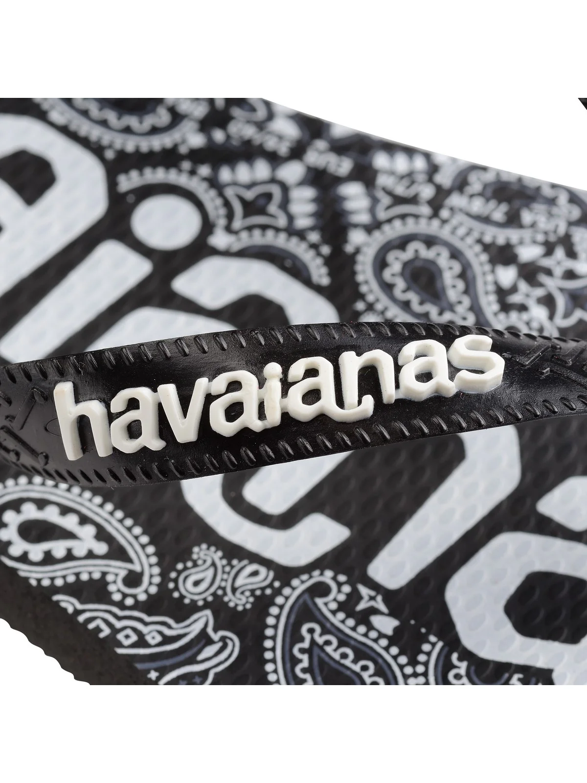 HAVAIANAS Infradito Unisex adulto Hav. Top logomania fashion 4148449.0090 Nero - Image 6