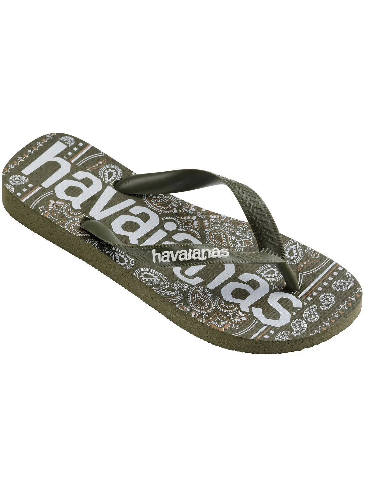 HAVAIANAS Infradito Unisex adulto Hav. Top logomania fashion 4148449.0869 Verde - Image 2