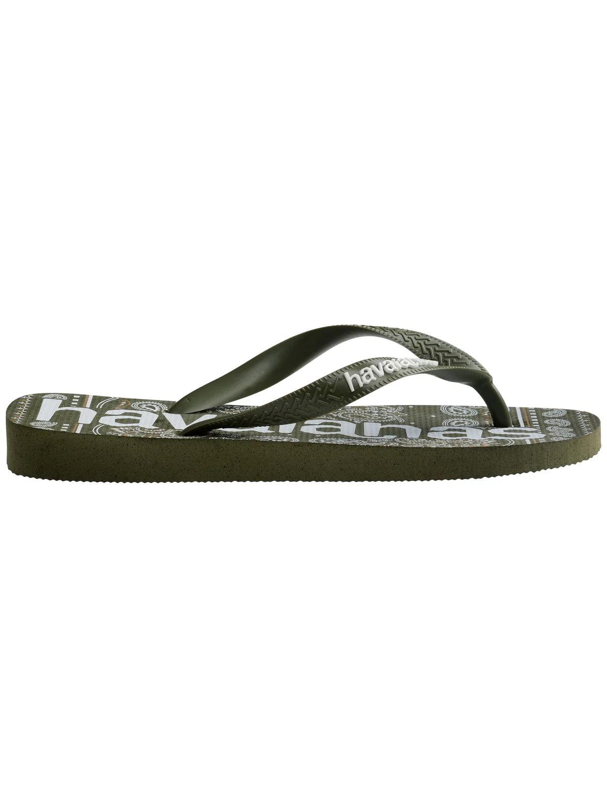 HAVAIANAS Infradito Unisex adulto Hav. Top logomania fashion 4148449.0869 Verde - Image 3