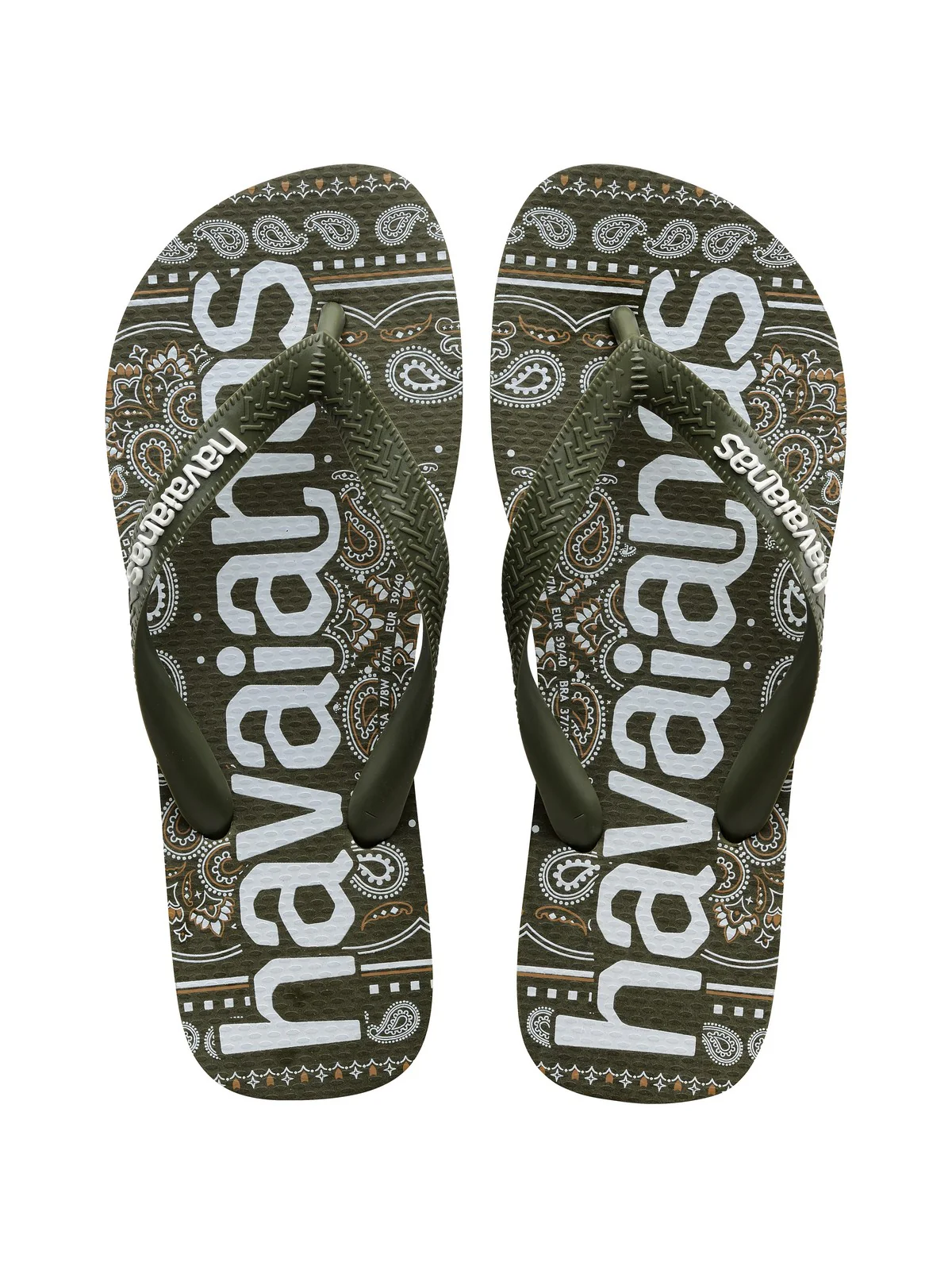 HAVAIANAS Infradito Unisex adulto Hav. Top logomania fashion 4148449.0869 Verde - Image 7