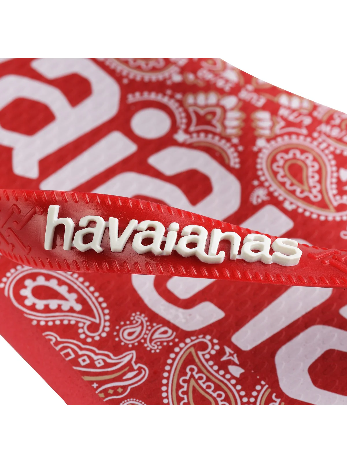 HAVAIANAS Infradito Unisex adulto Hav. Top logomania fashion 4148449.1440 Rosso - Image 6