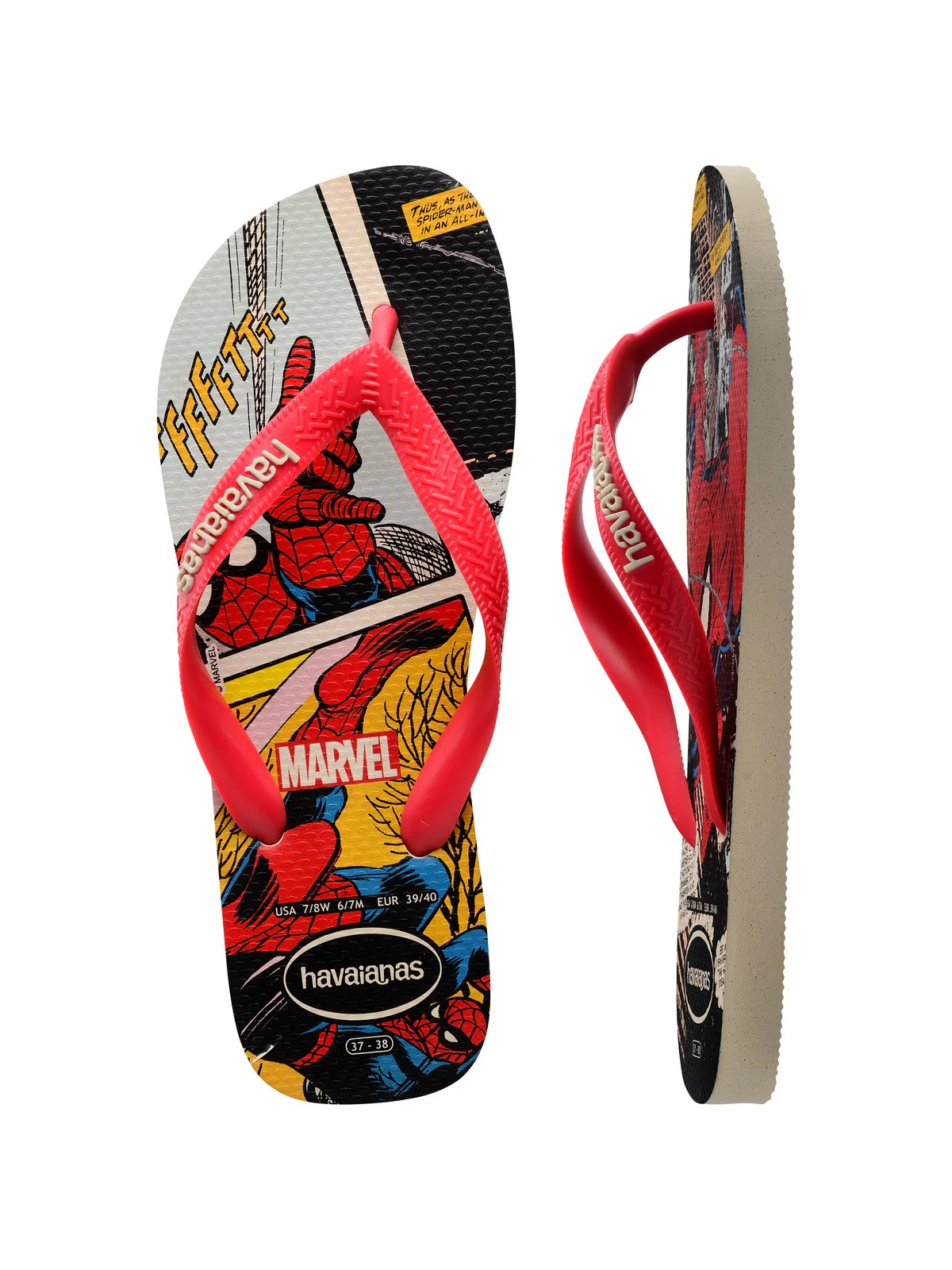 HAVAIANAS Infradito Unisex adulto Hav. Top marvel 4147012.8813 Beige - Image 4