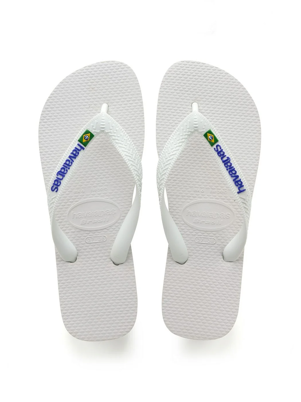 HAVAIANAS Infradito Unisex adulto Hav. Brasil logo 4110850.0001 Bianco - Image 7
