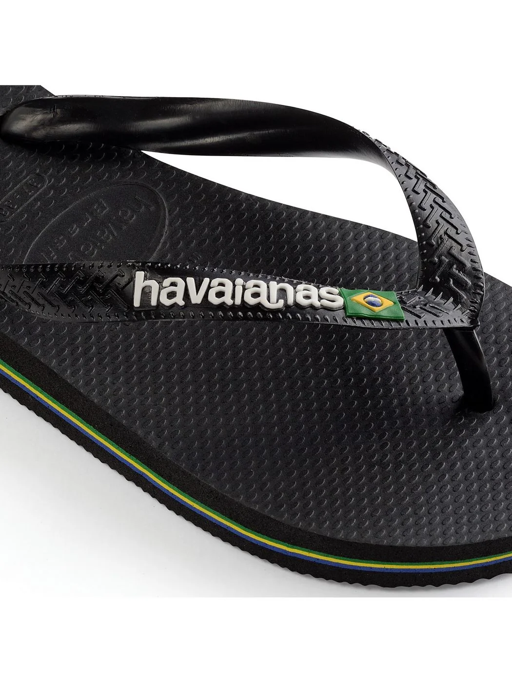 HAVAIANAS Infradito Unisex adulto Hav. Brasil logo 4110850.1069 Nero - Image 5