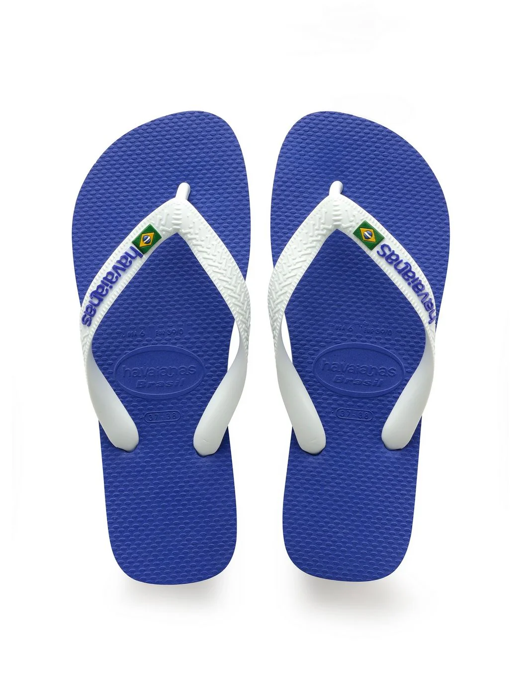 HAVAIANAS Infradito Unisex adulto Hav. Brasil logo 4110850.2711 Blu - Image 2