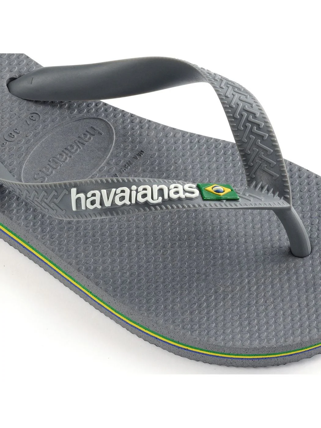 HAVAIANAS Infradito Unisex adulto Hav. Brasil 4110850.5002 Grigio - Image 4