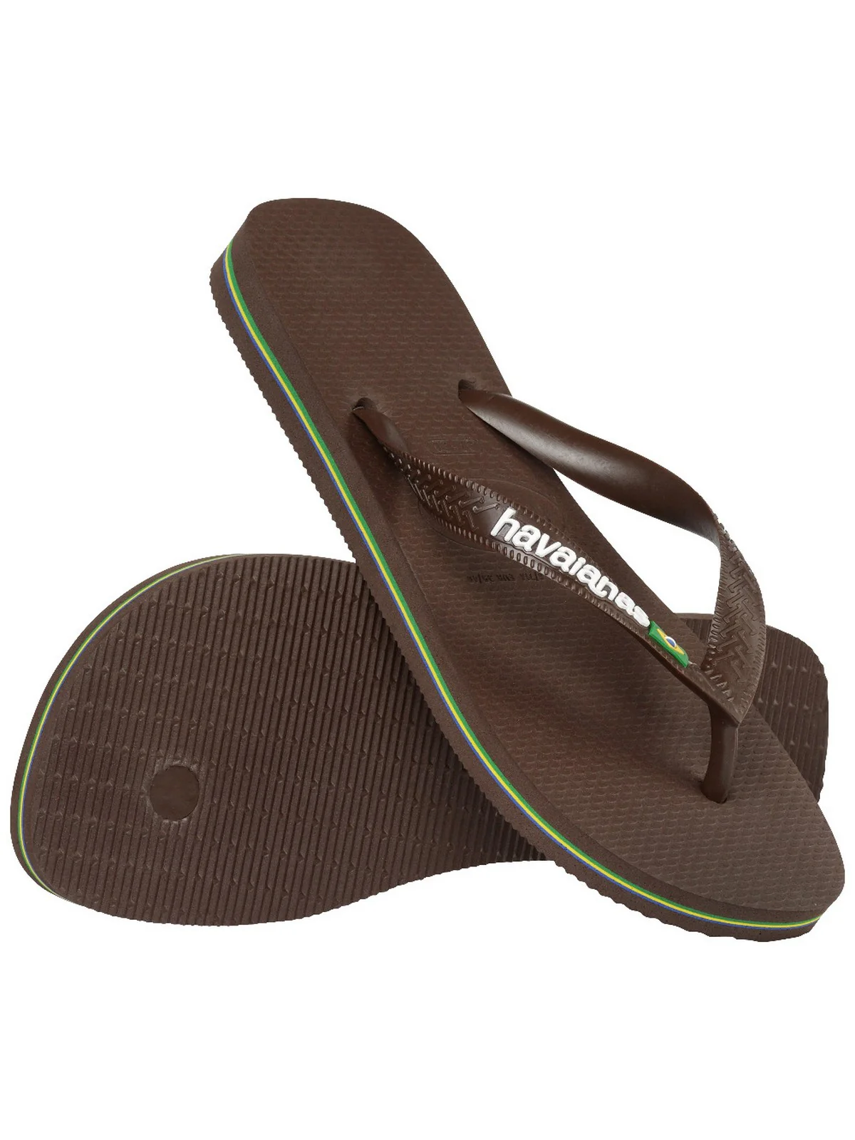 HAVAIANAS Infradito Uomo Hav. Basil logo 4110850.2673 Marrone - Image 3