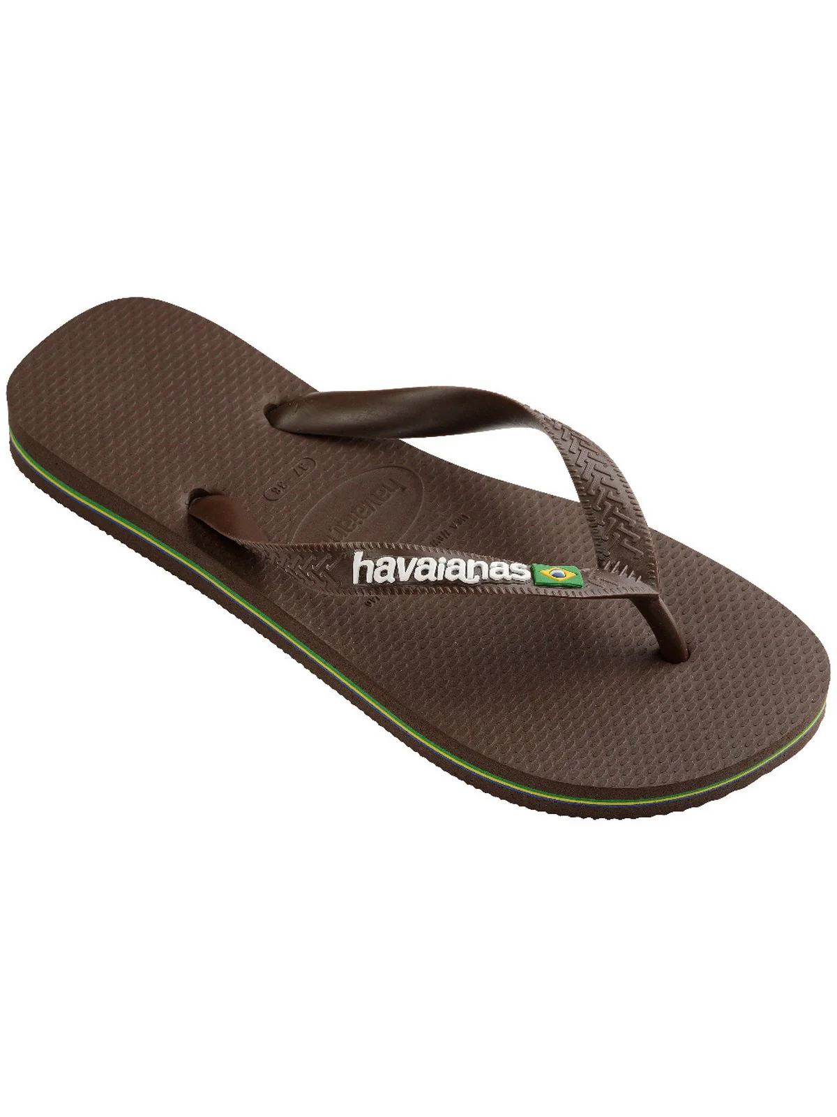 HAVAIANAS Infradito Uomo Hav. Basil logo 4110850.2673 Marrone - Image 6