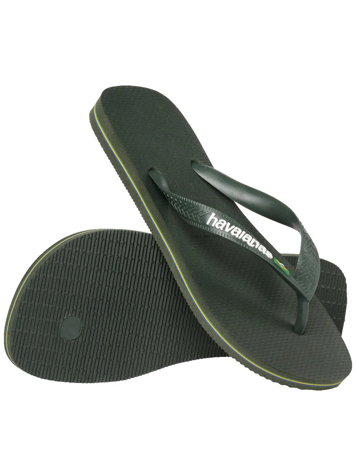 HAVAIANAS Infradito Uomo Hav. Basil logo 4110850.5983 Verde - Image 4