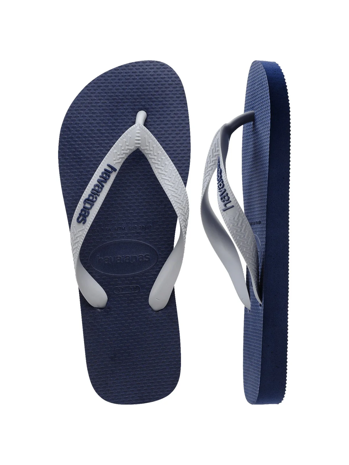 HAVAIANAS Infradito Uomo Hav. Logo pop up 4147522.6514 Blu - Image 4