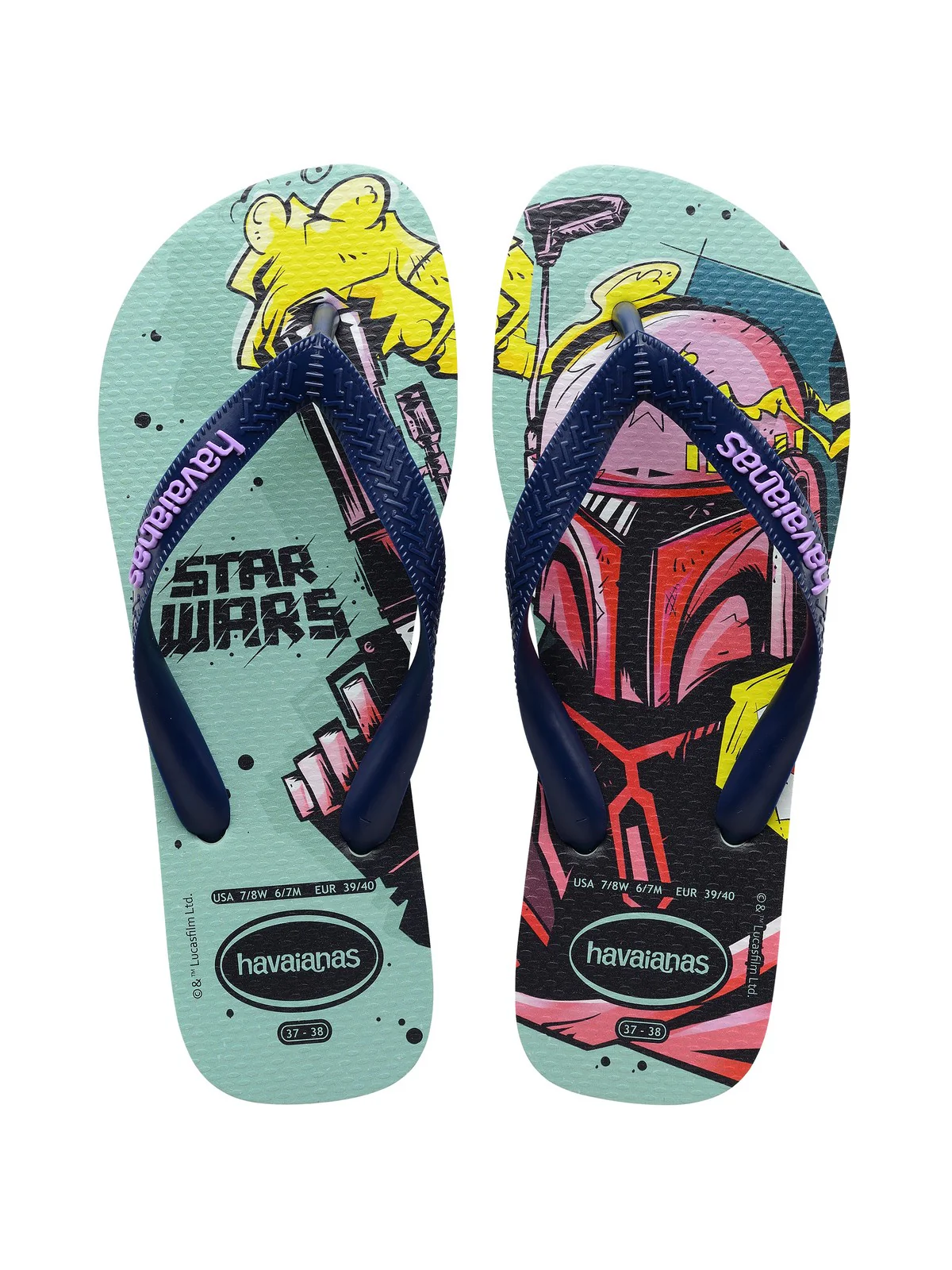 HAVAIANAS Infradito Uomo Hav. star wars 4135185.3507 Blu - Image 6