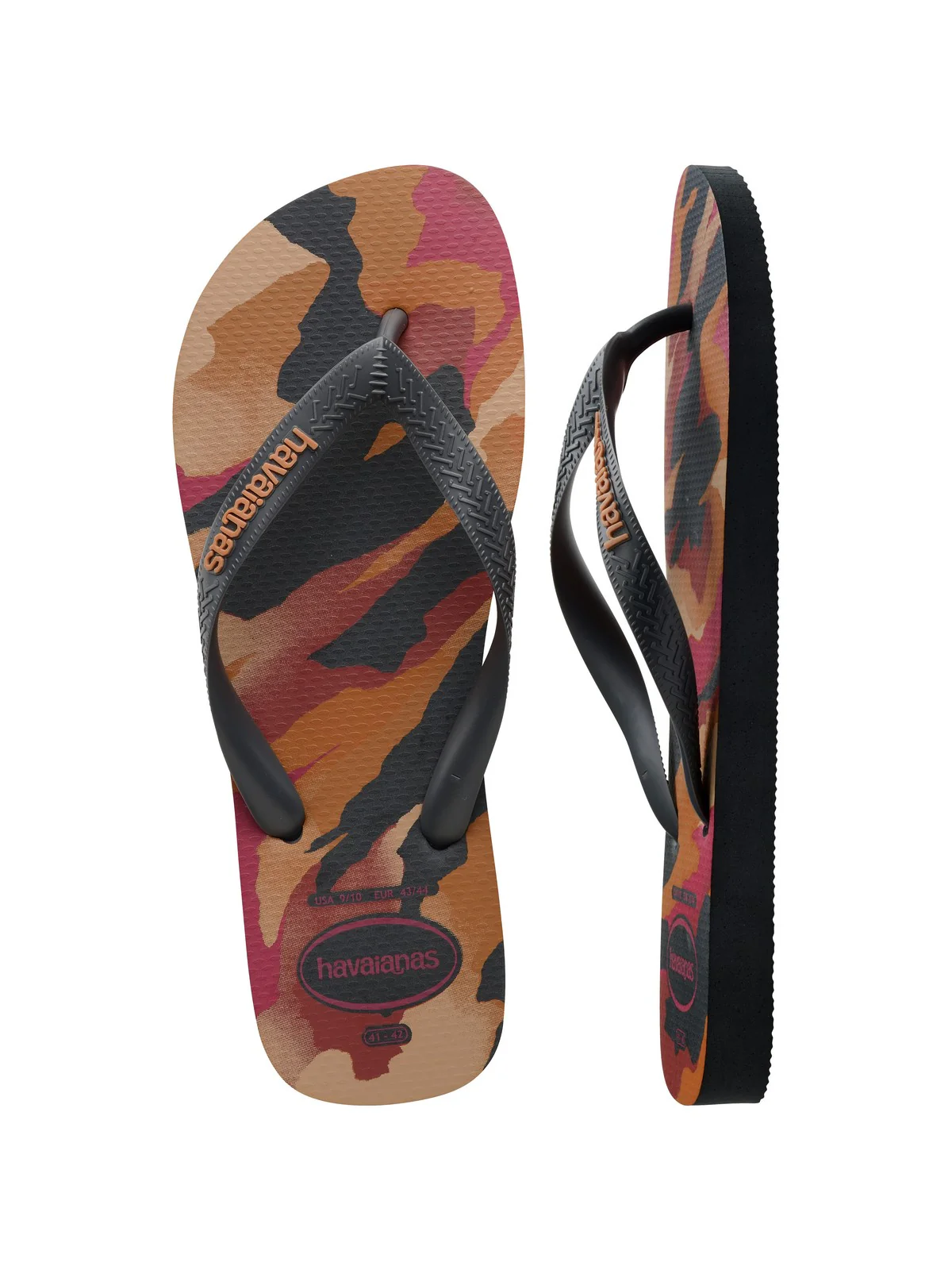 HAVAIANAS Infradito Uomo Hav. Top camu 4141398.7538 Grigio - Image 5