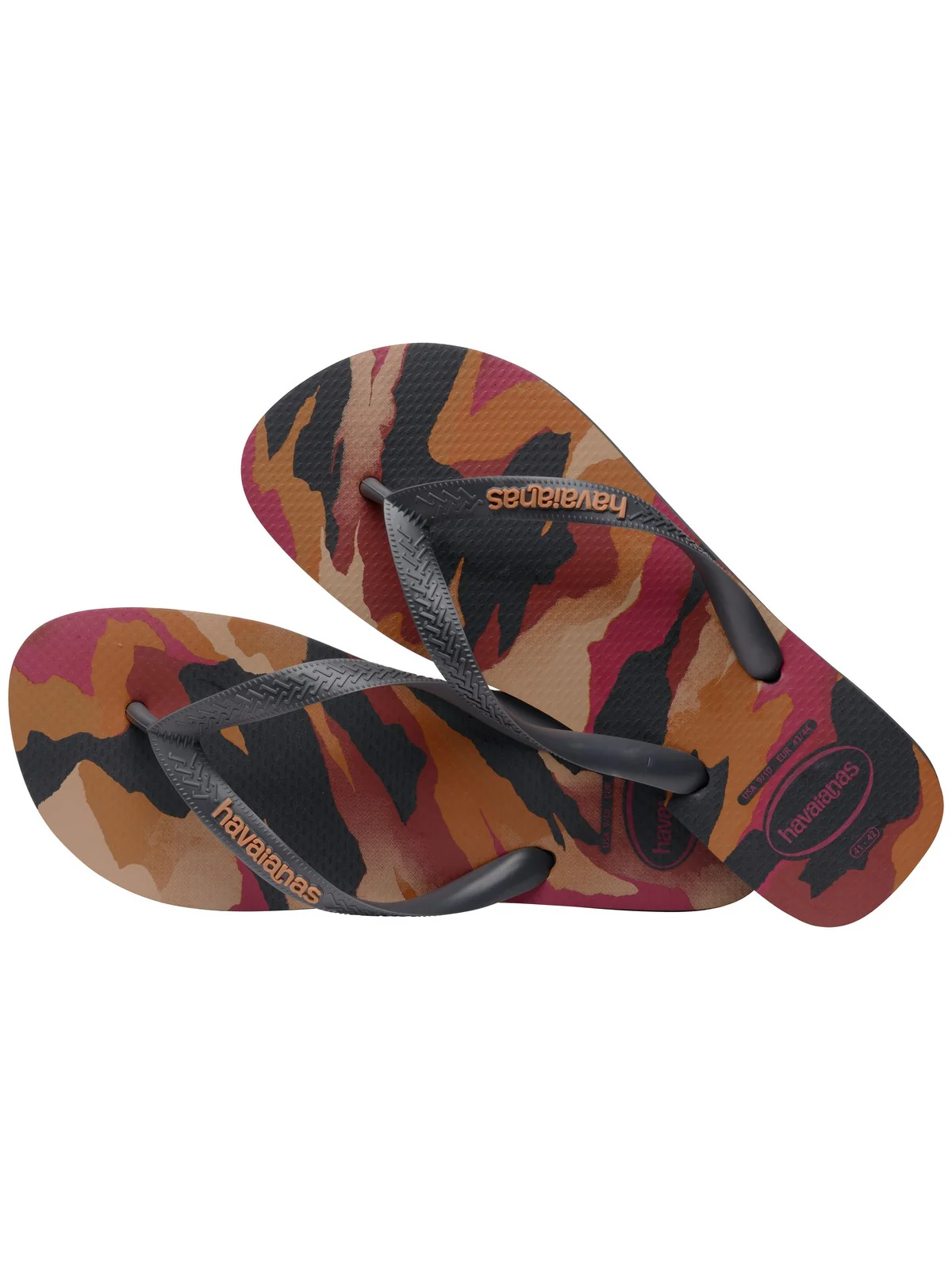 HAVAIANAS Infradito Uomo Hav. Top camu 4141398.7538 Grigio - Image 6