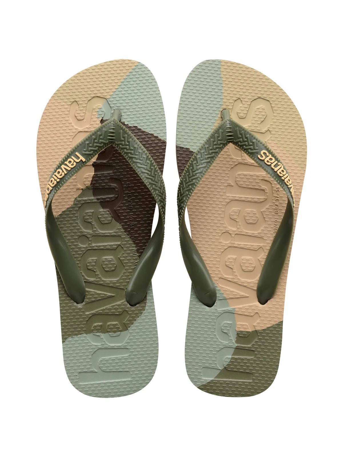 HAVAIANAS Infradito Uomo Hav. Top logomania colors II 4147526.0869 Verde - Image 6