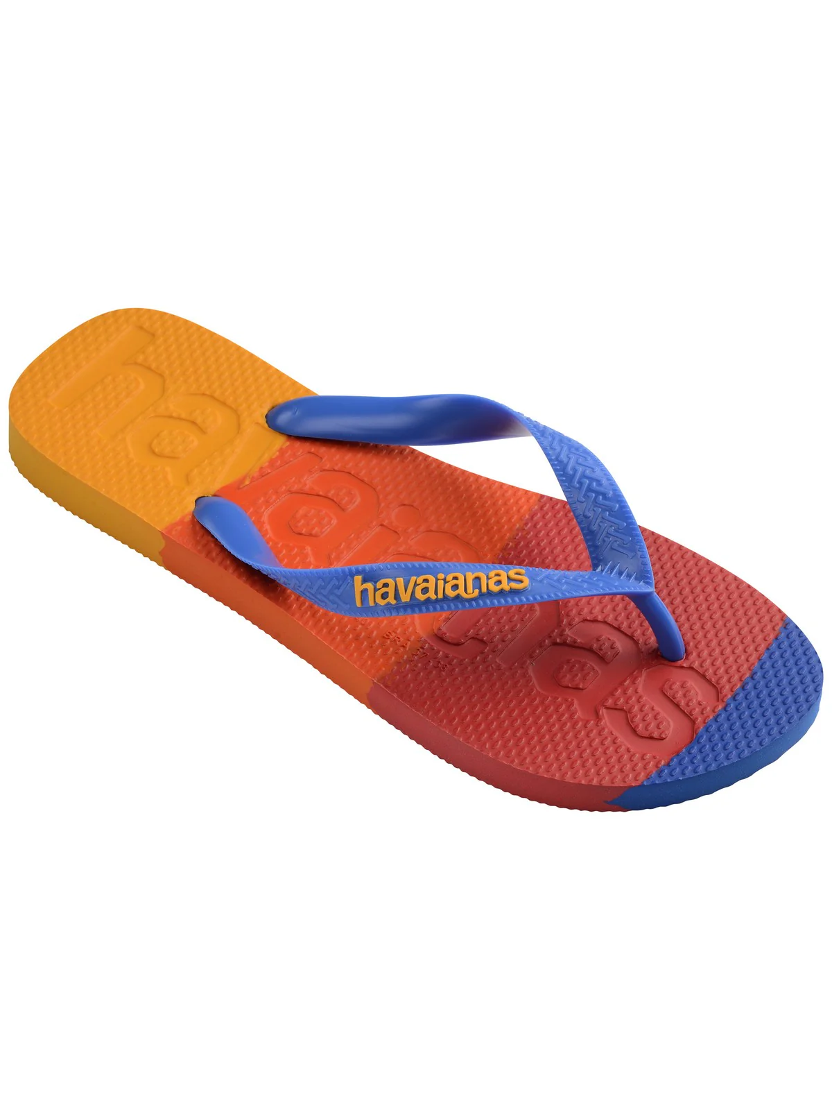 HAVAIANAS Infradito Uomo Hav. Top logomania colors II 4147526.3847 Blu - Image 2