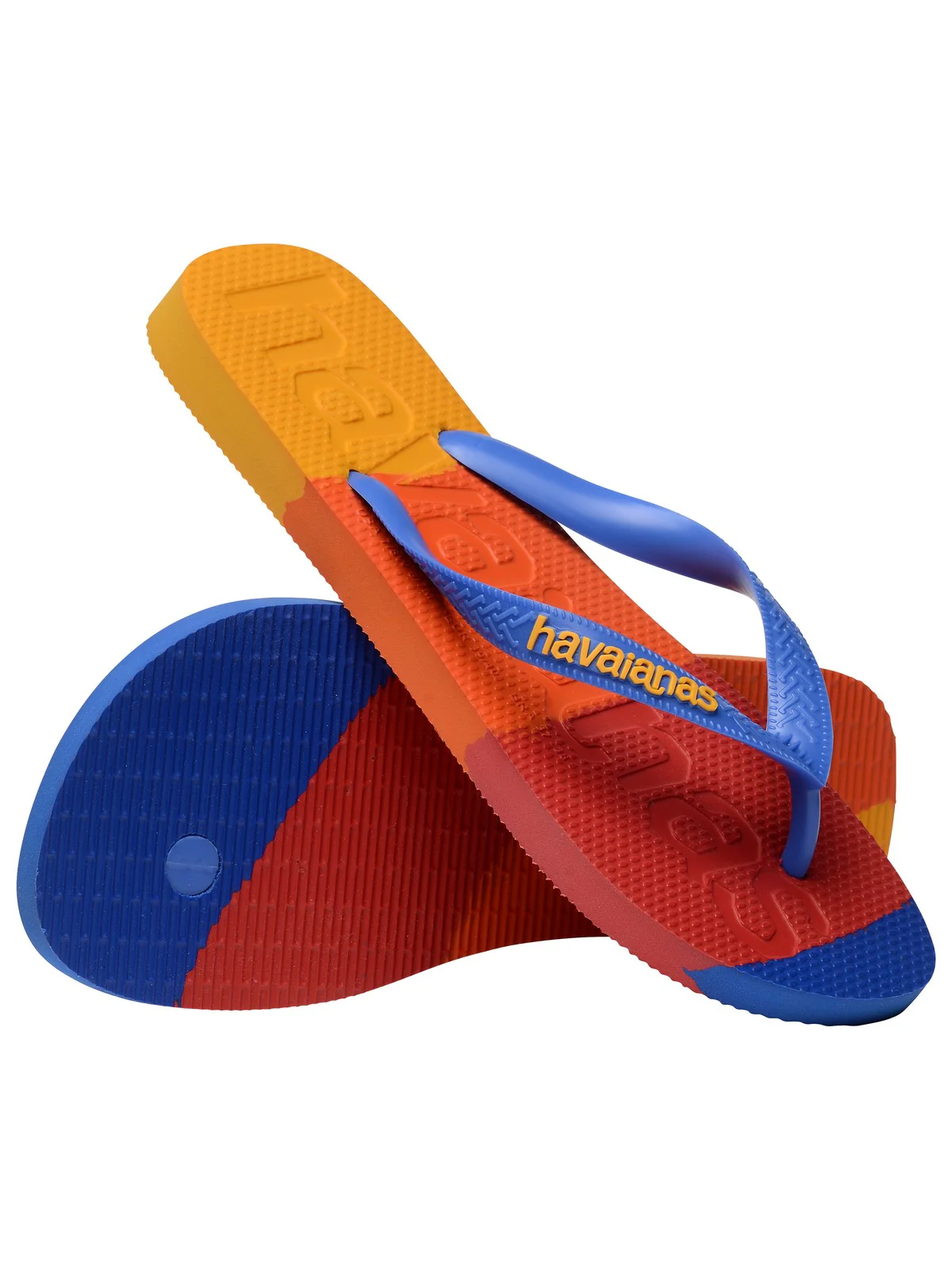 HAVAIANAS Infradito Uomo Hav. Top logomania colors II 4147526.3847 Blu - Image 6