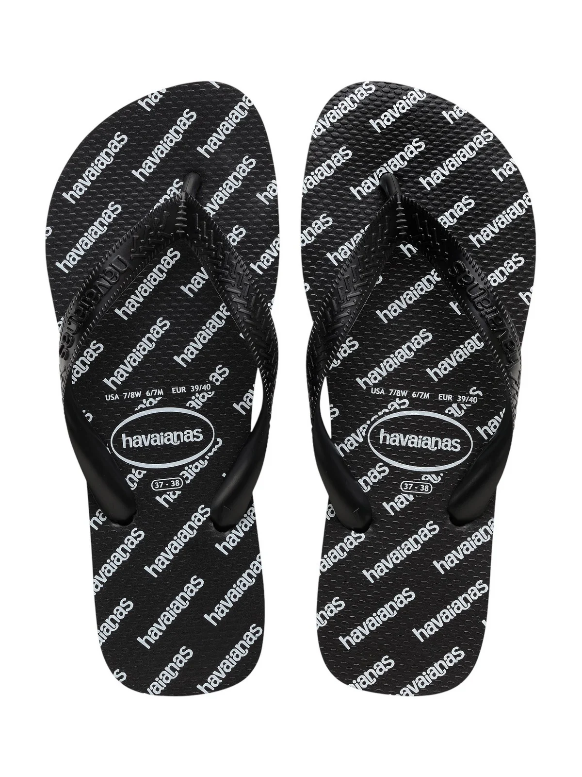 HAVAIANAS Infradito Uomo Hav. Top logomania essential 4149891.0090 Nero