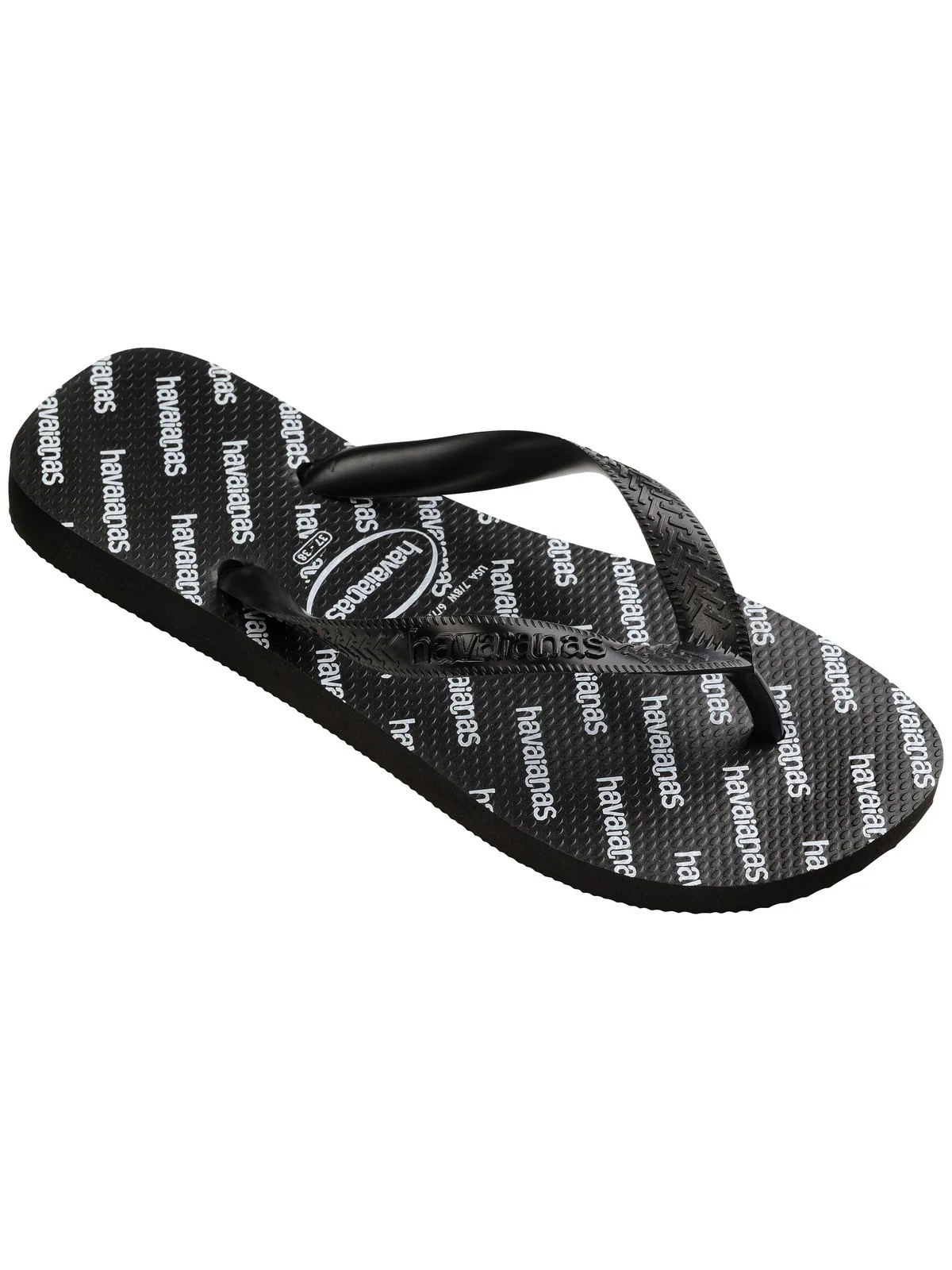 HAVAIANAS Infradito Uomo Hav. Top logomania essential 4149891.0090 Nero - Image 4